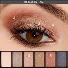 FOCALLURE 6 Colors Eyeshadow Palette