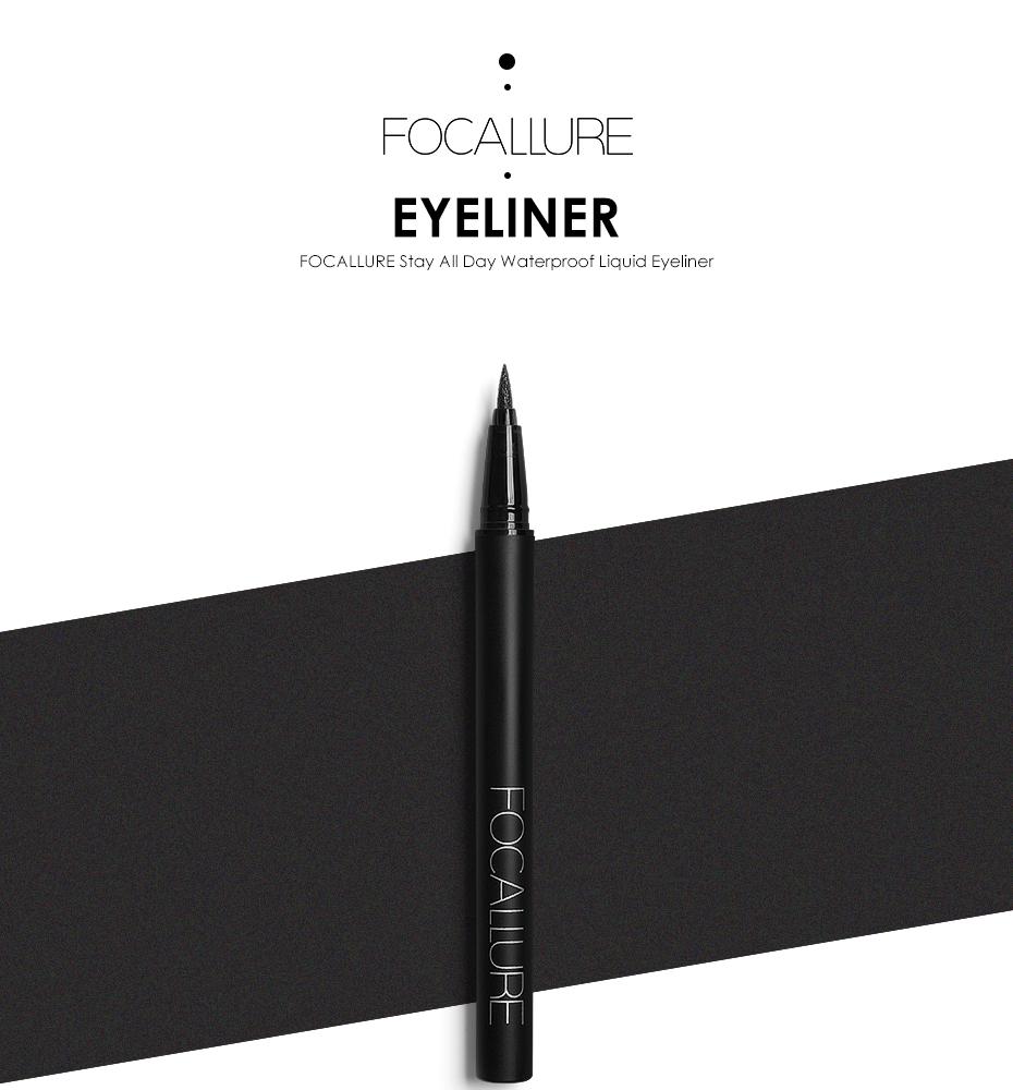 FOCALLURE Waterproof Liquid Eyeliner Pen Eye Liner Pencil