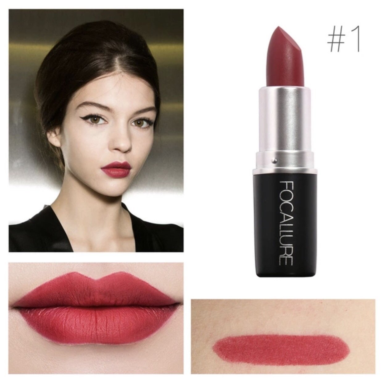 FOCALLURE Long Lasting Matte Lipstick