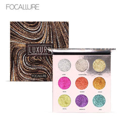 FOCALLURE 9 Color Glitter Palette