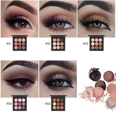 FOCALLURE 9 Colors Eyeshadow Palette